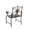 2er Set Gartensthle HLO-CP123 ~ bronze
