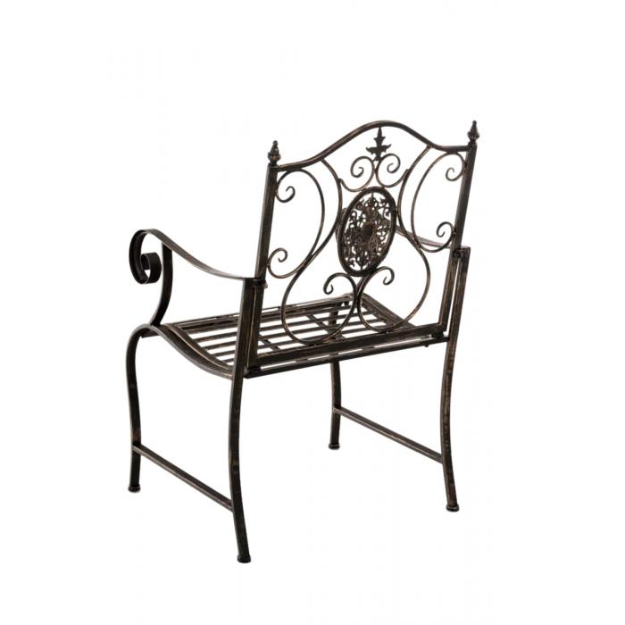 2er Set Gartensthle HLO-CP123 ~ bronze