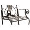 2er Set Gartensthle HLO-CP123 ~ bronze