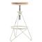 2er Set Barhocker HLO-CP22 ~ antik wei