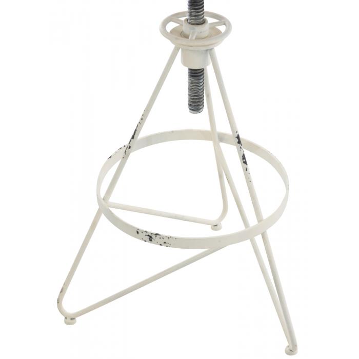 2er Set Barhocker HLO-CP22 ~ antik wei