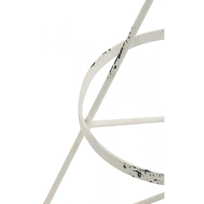 2er Set Barhocker HLO-CP22 ~ antik wei