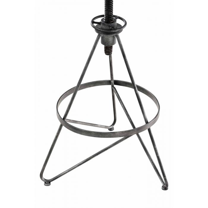 2er Set Barhocker HLO-CP22 ~ silber
