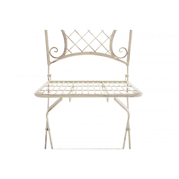 2er Set Gartenstuhl HLO-CP3 ~ antik-creme