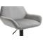 Barhocker HLO-CP8 Samt schwarz ~ grau