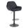 Barhocker HLO-CP8 Samt schwarz ~ schwarz