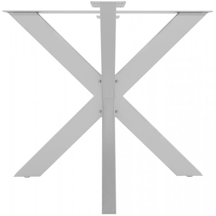 Tischbeine HLO-CP89 L85xB85xH71 cm ~ edelstahl