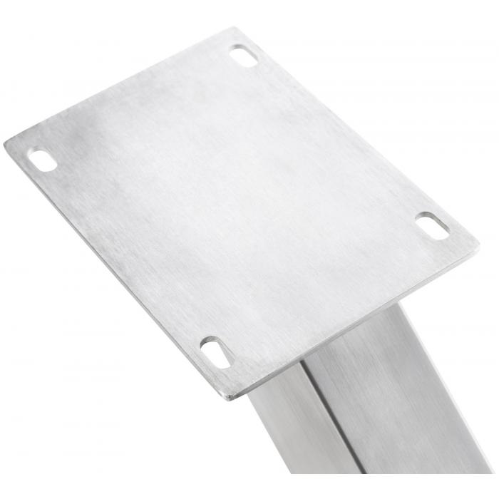 Tischbeine HLO-CP89 L85xB85xH71 cm ~ edelstahl