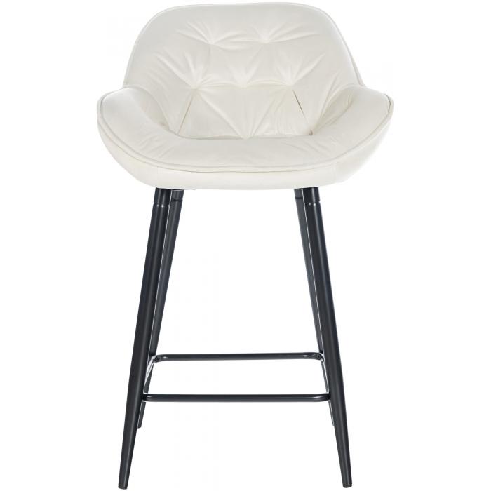 Barhocker HLO-CP259 Samt ~ creme