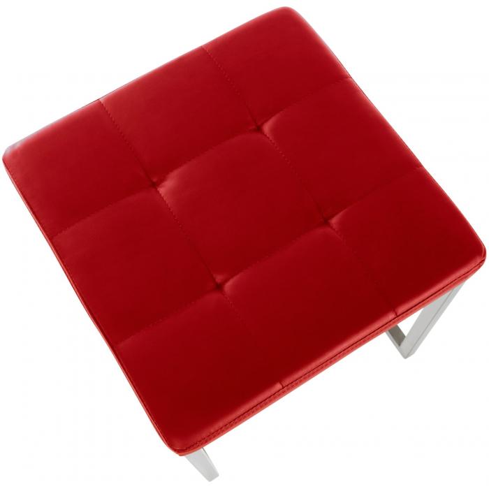 Sitzhocker HLO-CP75 ~ rot