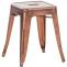 4er Set Hocker HLO-CP82 ~ kupfer