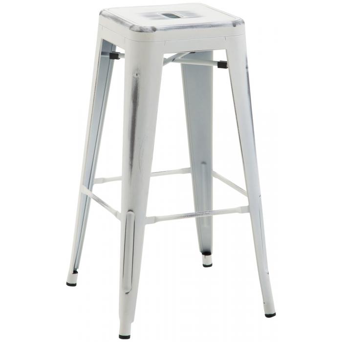 Barhocker HLO-CP21 V2 ~ antik wei