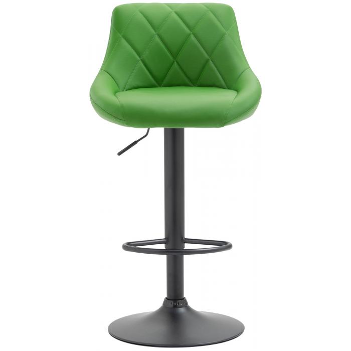 Barhocker HLO-CP30 Kunstleder schwarz ~ grn