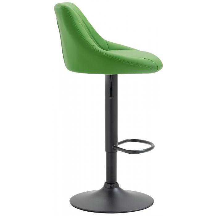Barhocker HLO-CP30 Kunstleder schwarz ~ grn