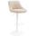 Barhocker HLO-CP30 Kunstleder wei ~ creme