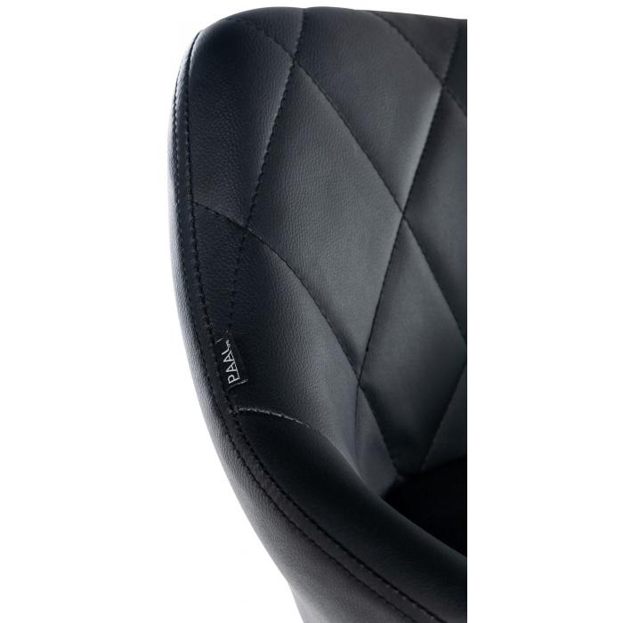 Arbeitshocker HLO-CP119 Kunstleder ~ schwarz