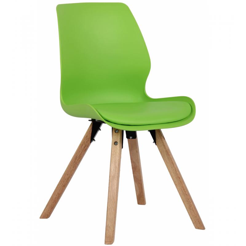 Stuhl HLO-CP89 Kunststoff ~ grn