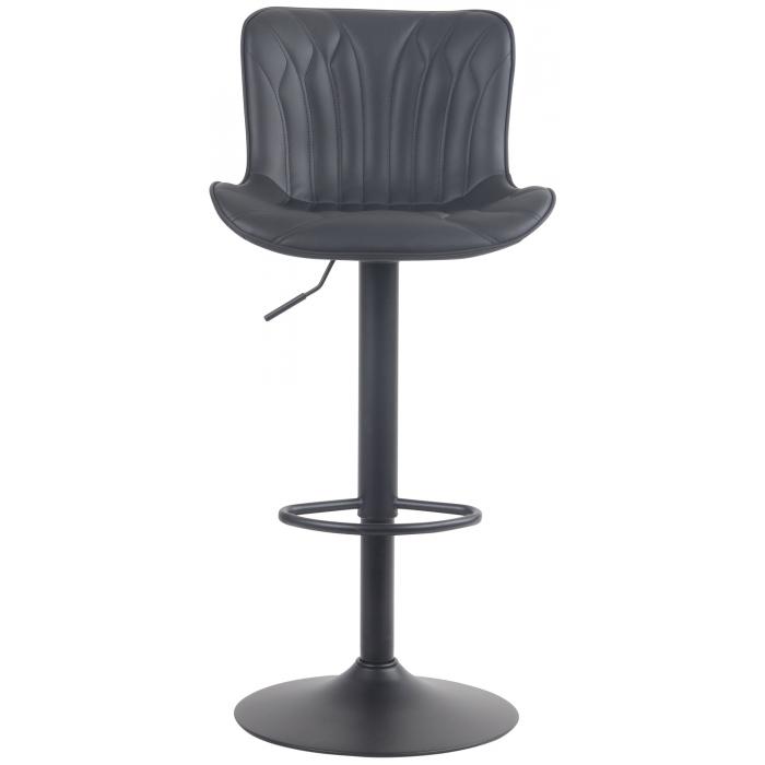 Barhocker HLO-CP269 Kunstleder ~ schwarz