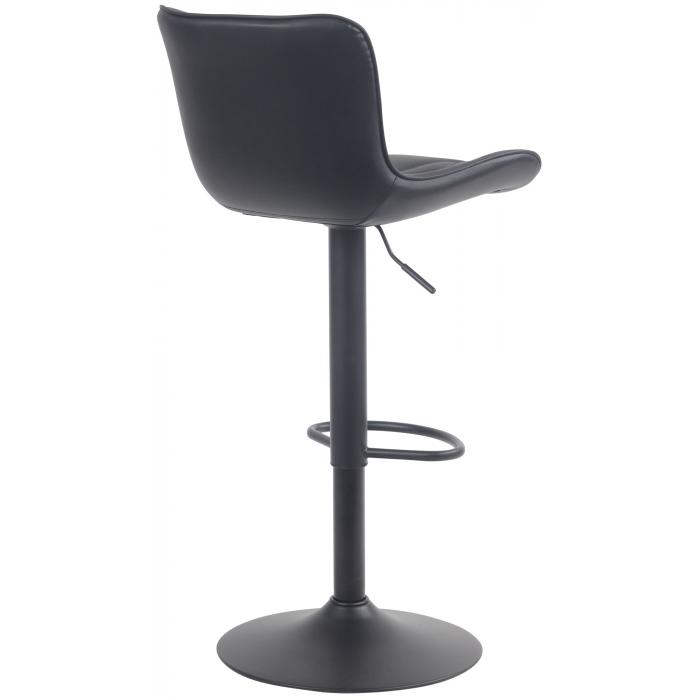Barhocker HLO-CP269 Kunstleder ~ schwarz