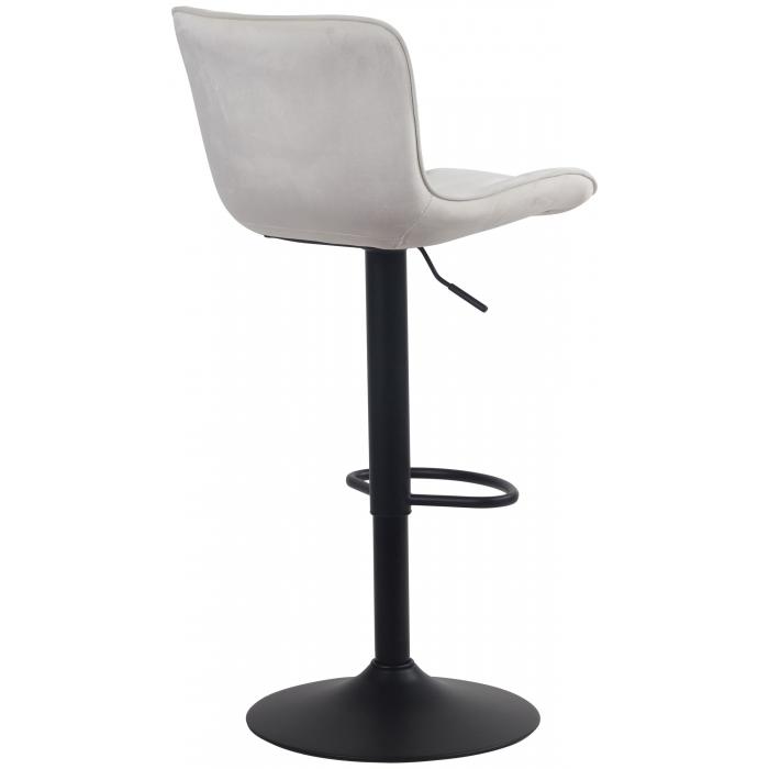 Barhocker HLO-CP270 Samt ~ creme