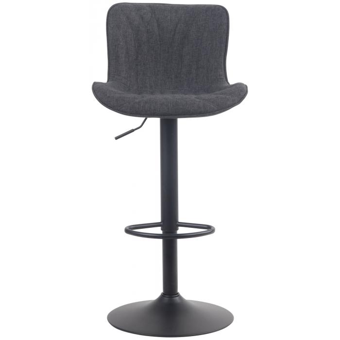Barhocker HLO-CP271 Stoff ~ schwarz