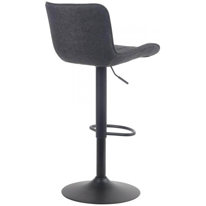 Barhocker HLO-CP271 Stoff ~ schwarz