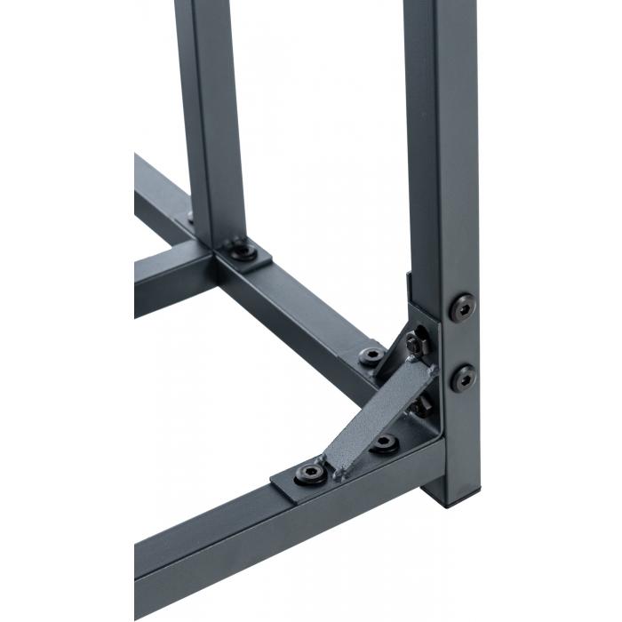 Kaminholzunterstand HLO-CP36 Metall M ~ anthrazit