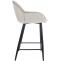 2er Set Barhocker HLO-CP259 Samt ~ grau