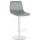 Barhocker HLO-CP252 Samt Weiß ~ grau Barhocker HLO-CP252 Samt Weiß ~ grau