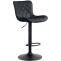 Barhocker HLO-CP254 Kunstleder ~ schwarz