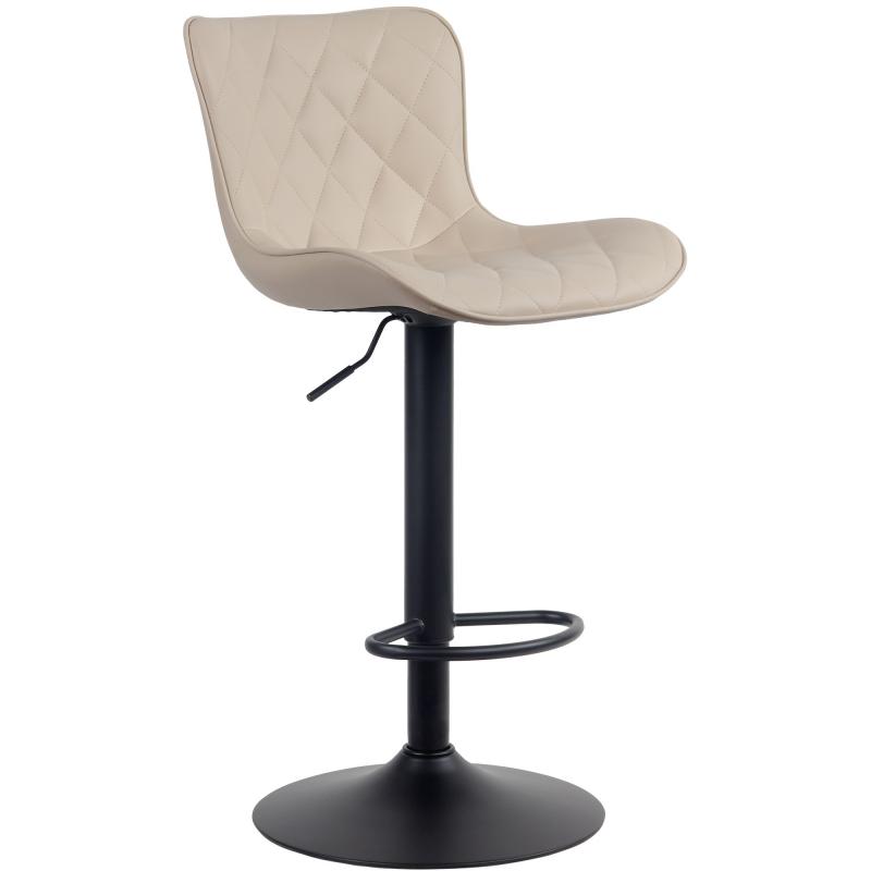 Barhocker HLO-CP254 Kunstleder ~ creme