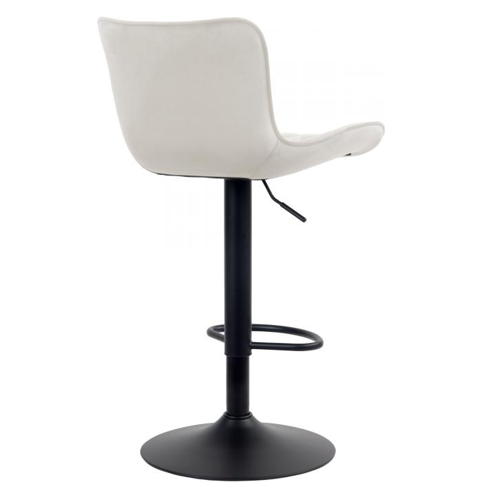 Barhocker HLO-CP255 Samt ~ creme