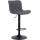 Barhocker HLO-CP256 Stoff ~ schwarz