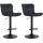2er Set Barhocker HLO-CP255 Samt ~ schwarz 2er Set Barhocker HLO-CP255 Samt ~ schwarz