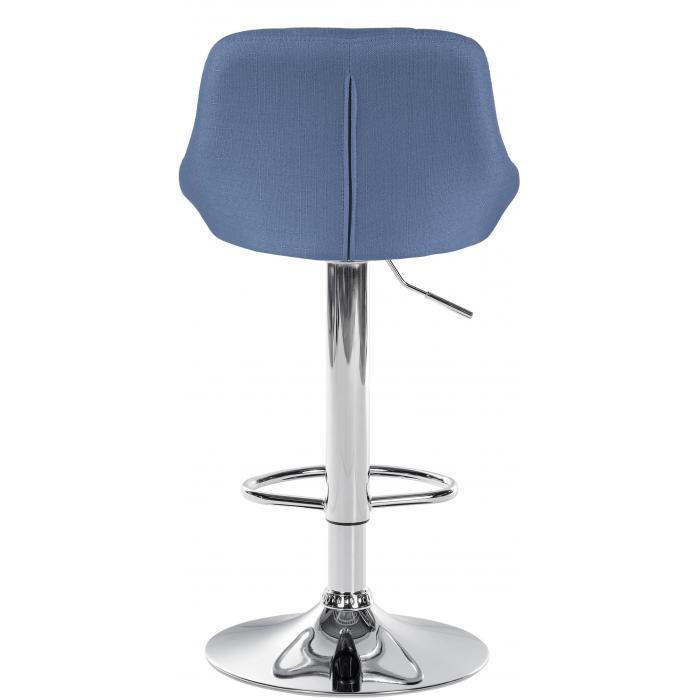 Barhocker HLO-CP30 Stoff ~ blau