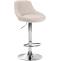 Barhocker HLO-CP30 Stoff ~ creme
