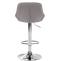 Barhocker HLO-CP30 Stoff ~ grau