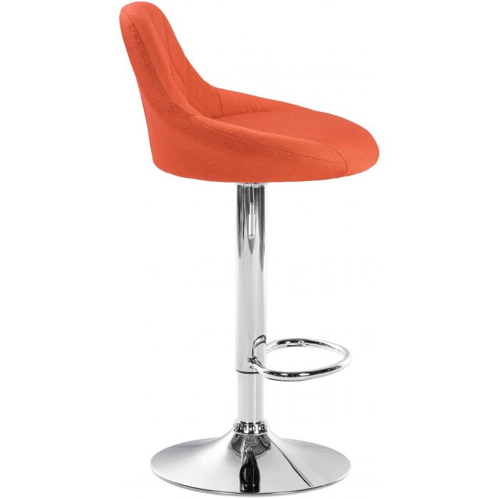 Barhocker HLO-CP30 Stoff ~ orange