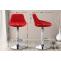 Barhocker HLO-CP30 Stoff ~ rot