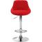 Barhocker HLO-CP30 Stoff ~ rot
