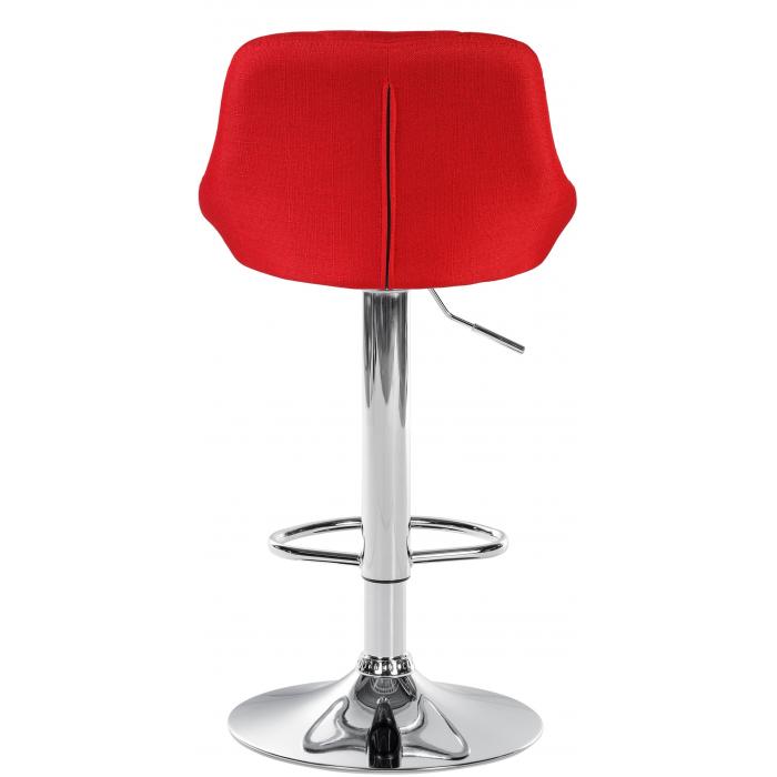 Barhocker HLO-CP30 Stoff ~ rot