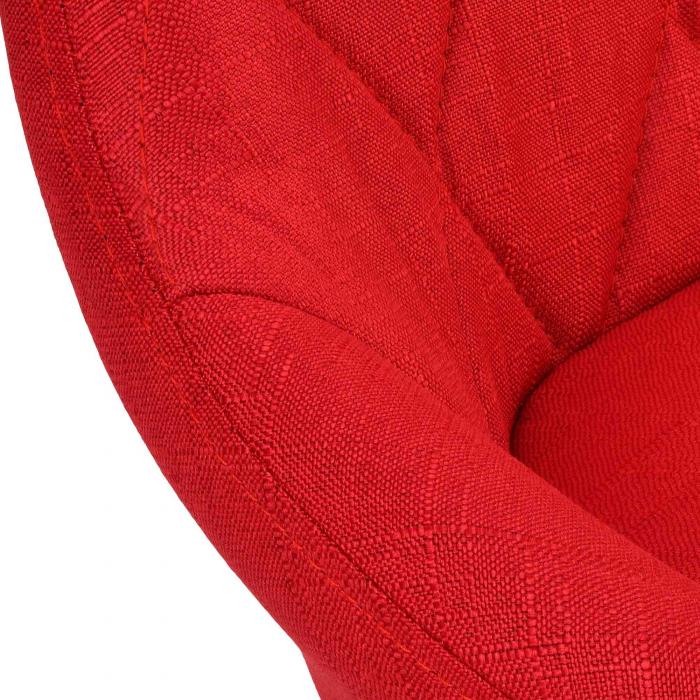 Barhocker HLO-CP30 Stoff ~ rot