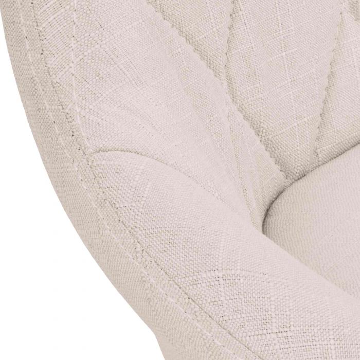 Barhocker HLO-CP30 Stoff wei ~ creme