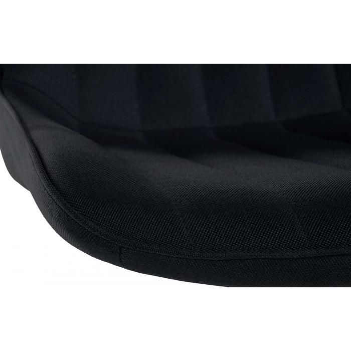 Barhocker HLO-CP295 Stoff schwarz ~ schwarz