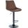 Barhocker HLO-CP294 Kunstleder schwarz ~ braun Barhocker HLO-CP294 Kunstleder schwarz ~ braun