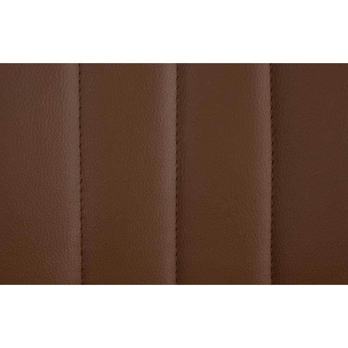 Barhocker HLO-CP294 Kunstleder wei ~ braun