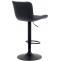 2er Set Barhocker HLO-CP269 Kunstleder ~ schwarz
