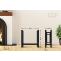 Kaminholzstnder HLO-CP28 eckig 30x80x80 cm ~ schwarz