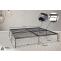 Metallbett HLO-CP1 200x200x42 cm ~ schwarz