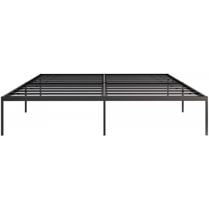 Metallbett HLO-CP1 200x200x42 cm ~ schwarz
